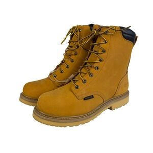 New Chippewa Waterproof 400 Grams Insulated Toe Work Boots Tan Mens 11D